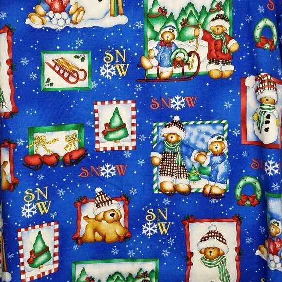 Christmas Snow Bears Scrub Jacket‎ - Picture 6 of 9